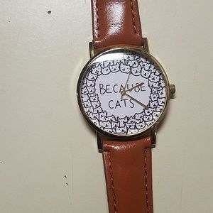 "because cats" watch
